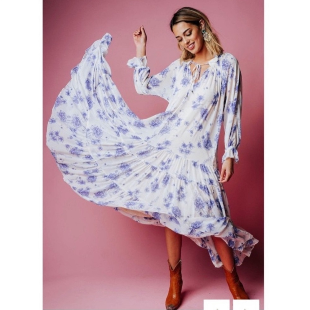 Free People Feeling Groovy Maxi